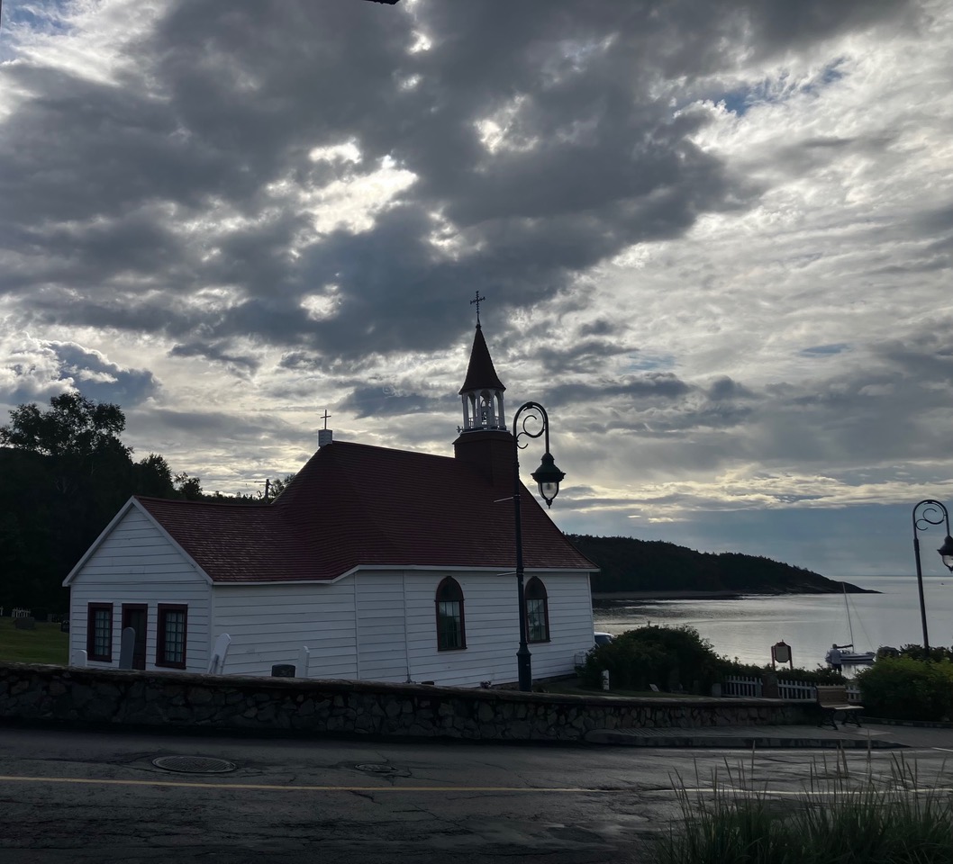 The historic chapel at Tadoussac